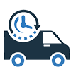On Time Delivery Icon